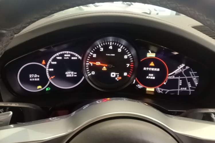 Used Porsche Cayenne 2022 Cayenne 3.0T Platinum Edition Instrument Cluster