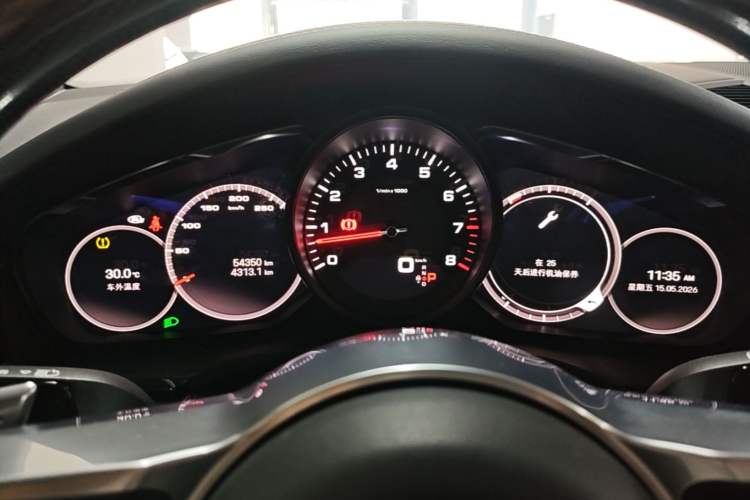 Used Porsche Cayenne 2022 Cayenne 3.0T Platinum Edition Instrument Cluster