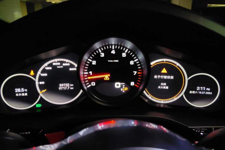Used Porsche Cayenne 2022 Cayenne S 2.9T Platinum Edition Instrument Cluster