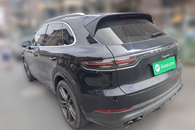 Used Porsche Cayenne 2022 Cayenne 3.0T Platinum Edition Rear Left 45 Deg