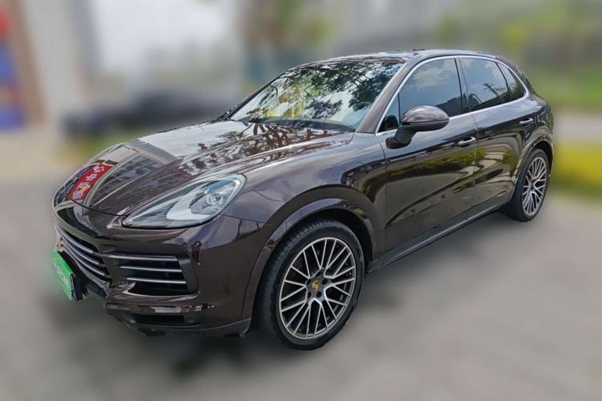 Used Porsche Cayenne 2022 Cayenne 3.0T Platinum Edition Front Left 45 Deg