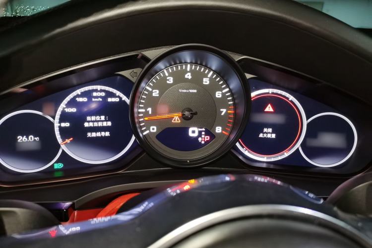 Used Porsche Cayenne 2022 Cayenne 3.0T Platinum Edition Instrument Cluster