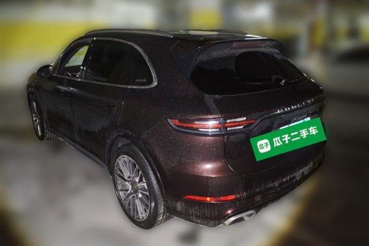 Used Porsche Cayenne 2022 Cayenne 3.0T Platinum Edition Rear Left 45 Deg