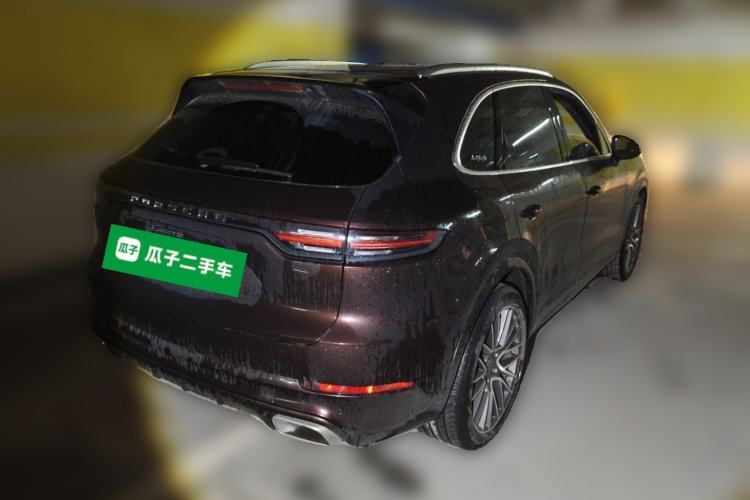 Used Porsche Cayenne 2022 Cayenne 3.0T Platinum Edition Rear Right 45 Deg