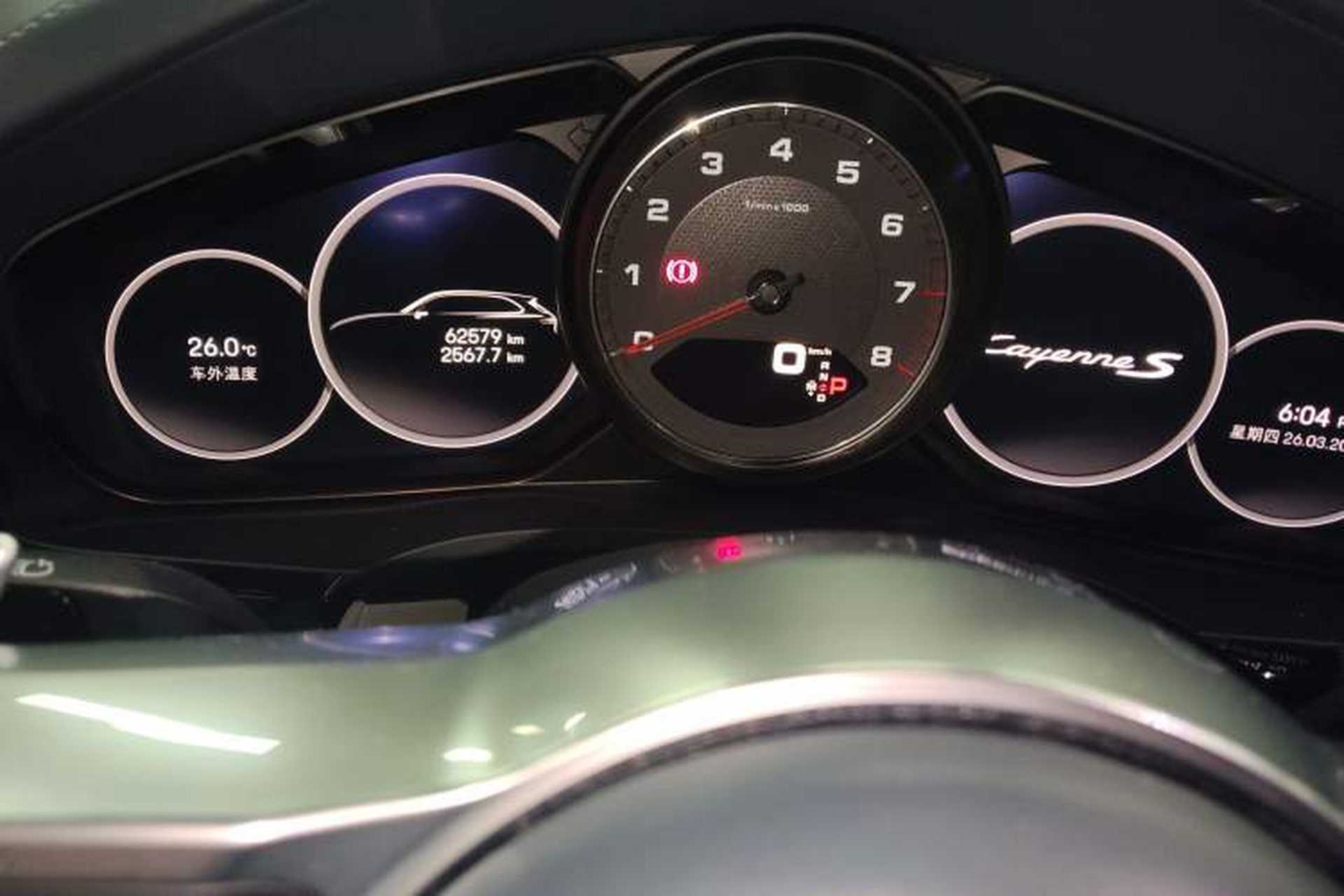 Used Porsche Cayenne 2022 Cayenne S 2.9T Platinum Edition Instrument Cluster
