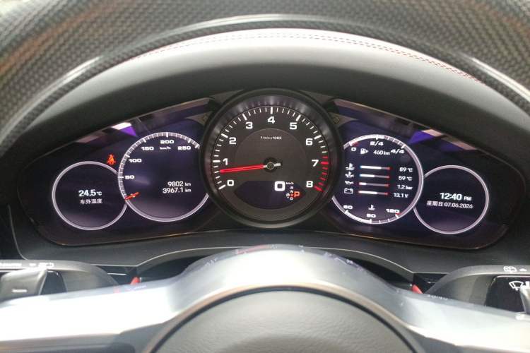 Used Porsche Cayenne 2022 Cayenne 3.0T Platinum Edition Instrument Cluster