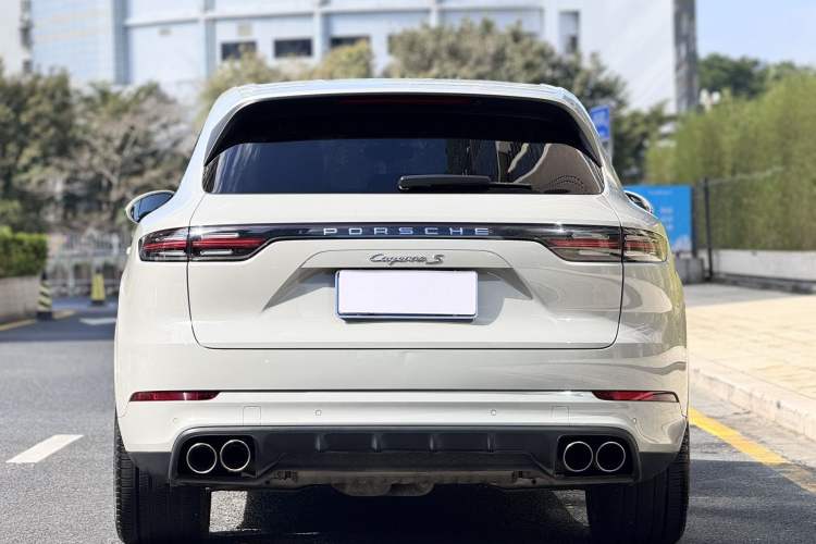 Used Porsche Cayenne 2022 Cayenne S 2.9T Platinum Edition Rear