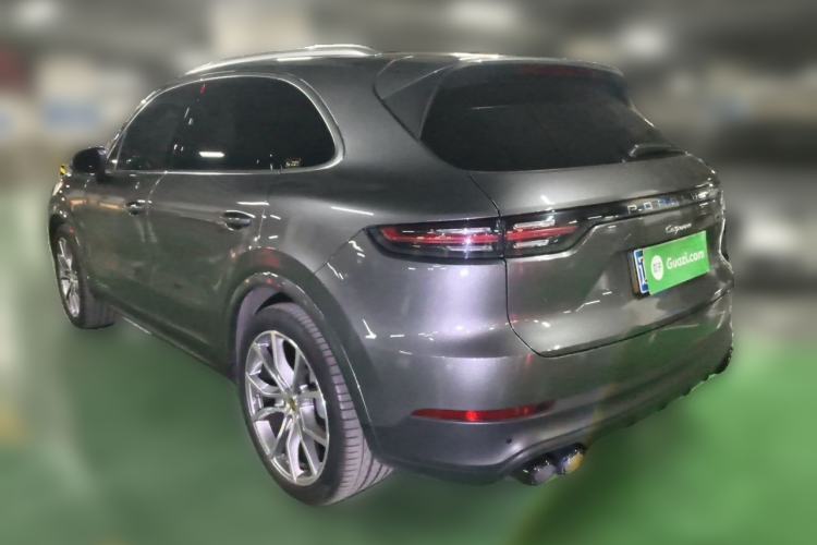 Used Porsche Cayenne 2022 Cayenne 3.0T Platinum Edition Rear Left 45 Deg