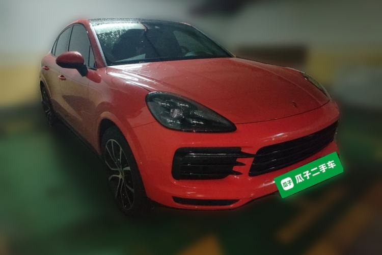 Used Porsche Cayenne 2022 Cayenne Coupé 3.0T Platinum Edition Front Right 45 Deg