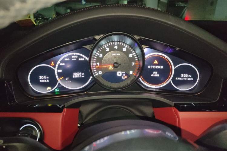 Used Porsche Cayenne 2022 Cayenne Coupé 3.0T Platinum Edition Instrument Cluster