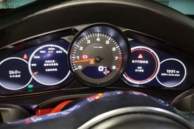 Used Porsche Cayenne 2022 Cayenne 3.0T Platinum Edition Instrument Cluster