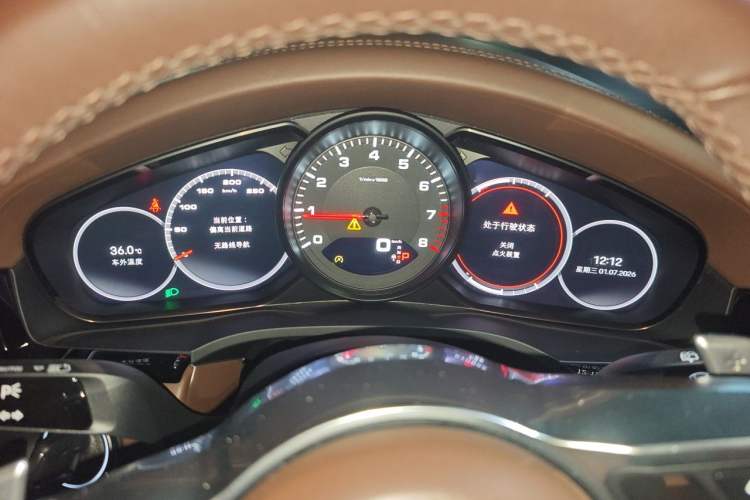 Used Porsche Cayenne 2022 Cayenne 3.0T Platinum Edition Instrument Cluster