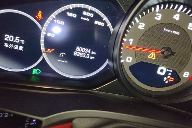 Used Porsche Cayenne 2022 Cayenne Coupé 3.0T Platinum Edition Odometer Close Up