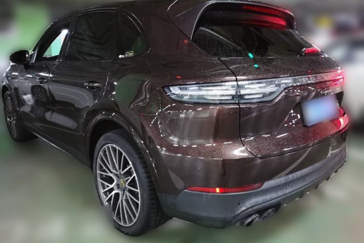 Used Porsche Cayenne 2022 Cayenne 3.0T Platinum Edition Rear Left 45 Deg