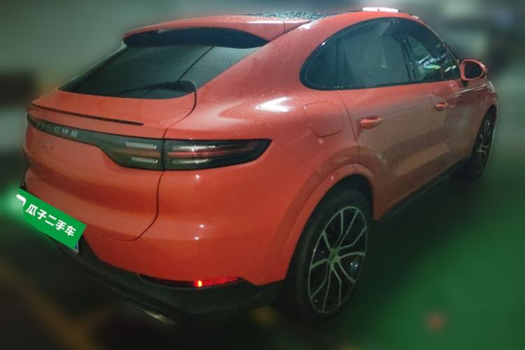 Used Porsche Cayenne 2022 Cayenne Coupé 3.0T Platinum Edition Rear Right 45 Deg