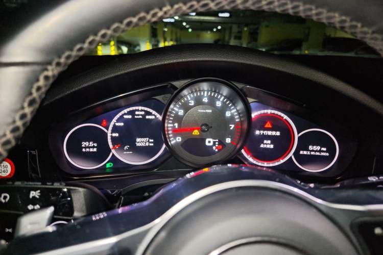 Used Porsche Cayenne 2022 Cayenne 3.0T Platinum Edition Instrument Cluster