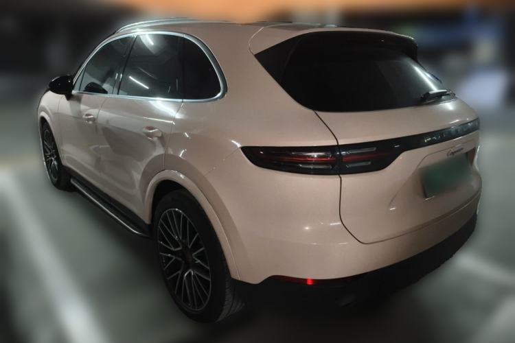 Used Porsche Cayenne 2022 Cayenne 3.0T Platinum Edition Rear Left 45 Deg