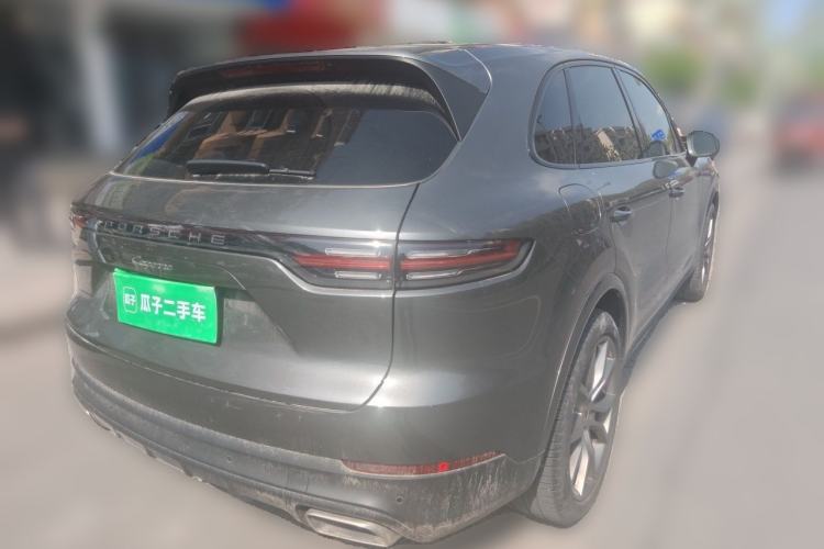 Used Porsche Cayenne 2022 Cayenne 3.0T Platinum Edition Rear Right 45 Deg