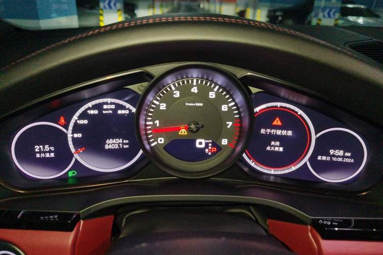Used Porsche Cayenne 2022 Cayenne 3.0T Platinum Edition Instrument Cluster