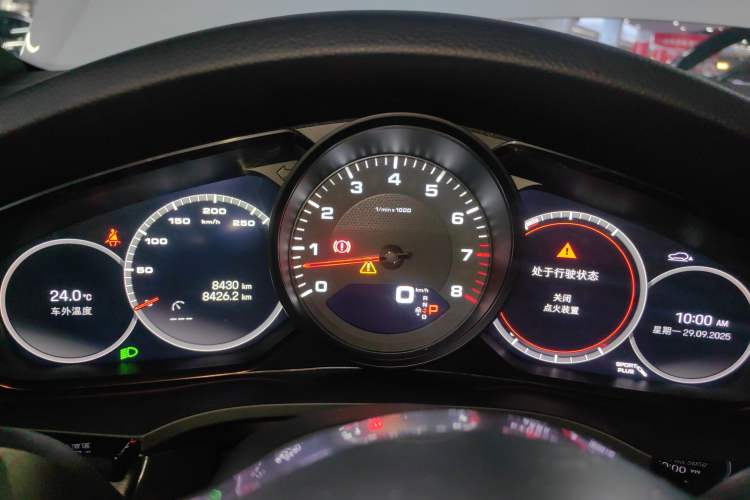 Used Porsche Cayenne 2022 Cayenne 3.0T Platinum Edition Instrument Cluster