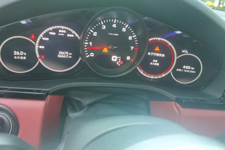 Used Porsche Cayenne 2022 Cayenne 3.0T Platinum Edition Instrument Cluster