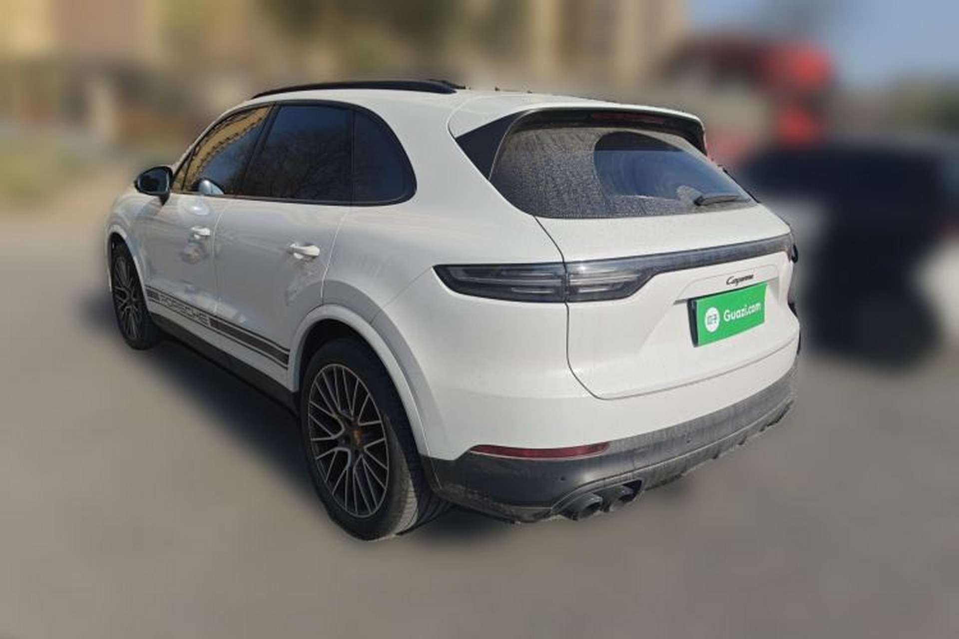 Used Porsche Cayenne 2022 Cayenne 3.0T Platinum Edition Rear Left 45 Deg