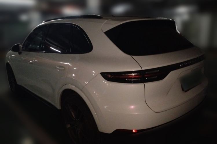 Used Porsche Cayenne 2022 Cayenne 3.0T Platinum Edition Rear Left 45 Deg