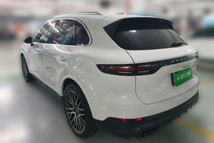 Used Porsche Cayenne 2022 Cayenne 3.0T Platinum Edition Rear Left 45 Deg