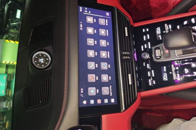Used Porsche Cayenne 2023 Cayenne 3.0T Audio And AC Panel
