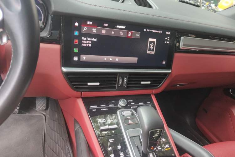 Used Porsche Cayenne 2023 Cayenne 3.0T Platinum Edition Audio And AC Panel