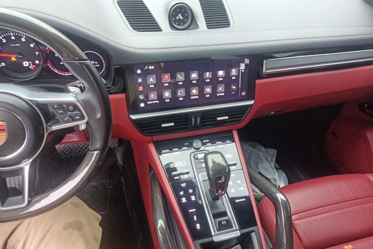 Used Porsche Cayenne 2023 Cayenne 3.0T Platinum Edition Audio And AC Panel