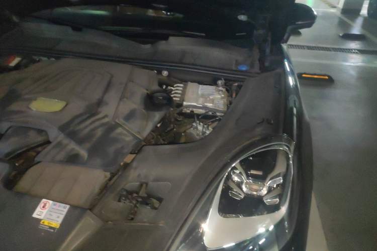 Used Porsche Cayenne 2023 Cayenne 3.0T Platinum Edition Engine Bay Left