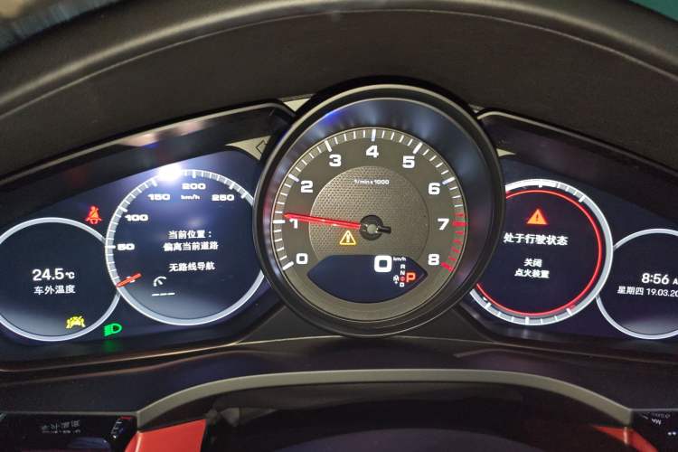 Used Porsche Cayenne 2023 Cayenne 3.0T Platinum Edition Instrument Cluster