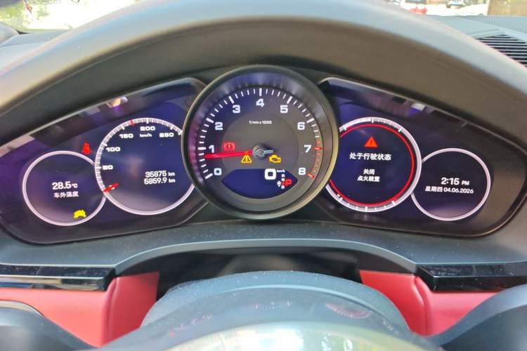 Used Porsche Cayenne 2023 Cayenne Coupé 3.0T Platinum Edition Instrument Cluster