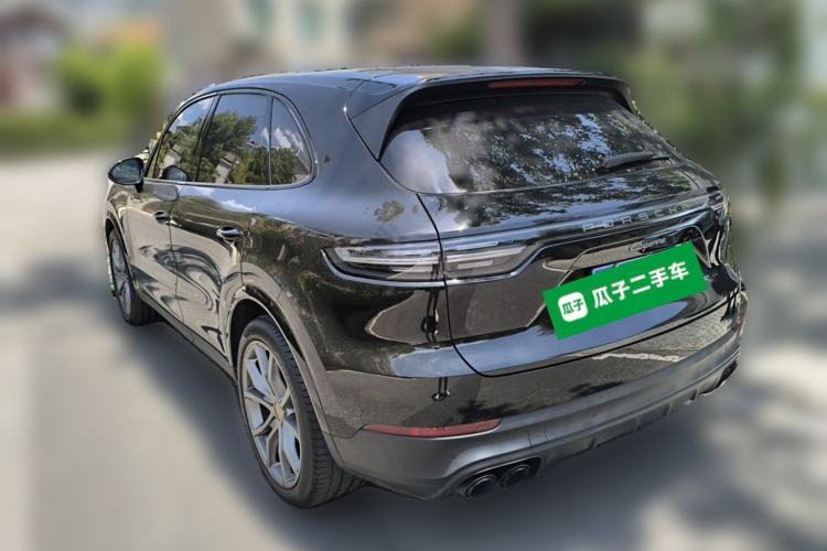 Used Porsche Cayenne 2023 Cayenne 3.0T Platinum Edition Rear Left 45 Deg