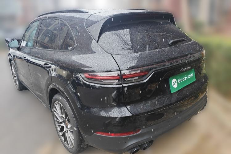 Used Porsche Cayenne 2023 Cayenne 3.0T Platinum Edition Rear Left 45 Deg