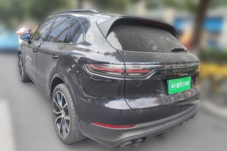 Used Porsche Cayenne 2023 Cayenne 3.0T Platinum Edition Rear Left 45 Deg