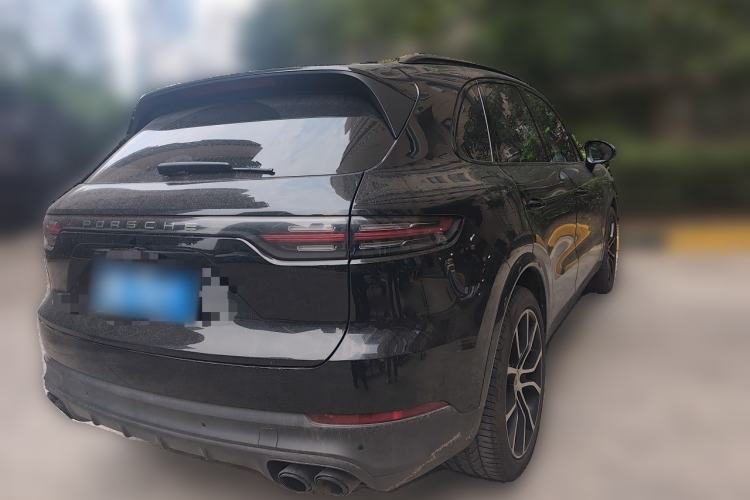 Used Porsche Cayenne 2023 Cayenne 3.0T Platinum Edition Rear Right 45 Deg