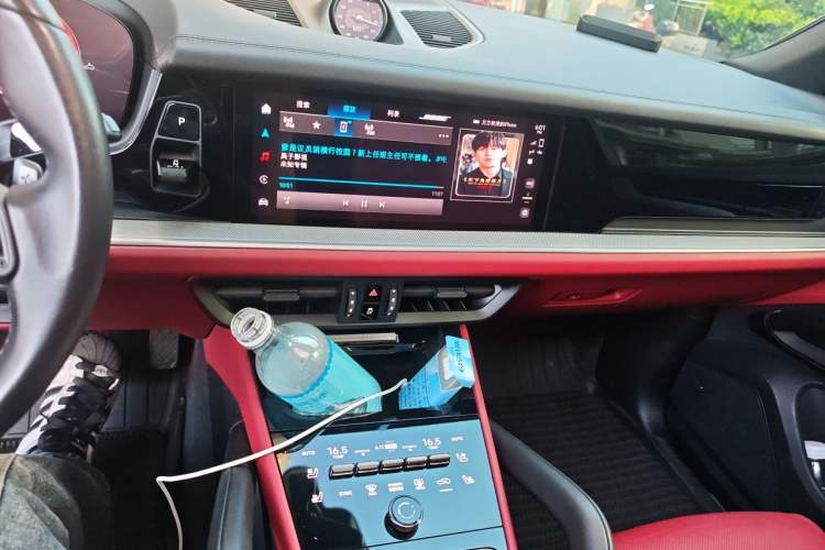 Used Porsche Cayenne 2023 Cayenne 3.0T Audio And AC Panel