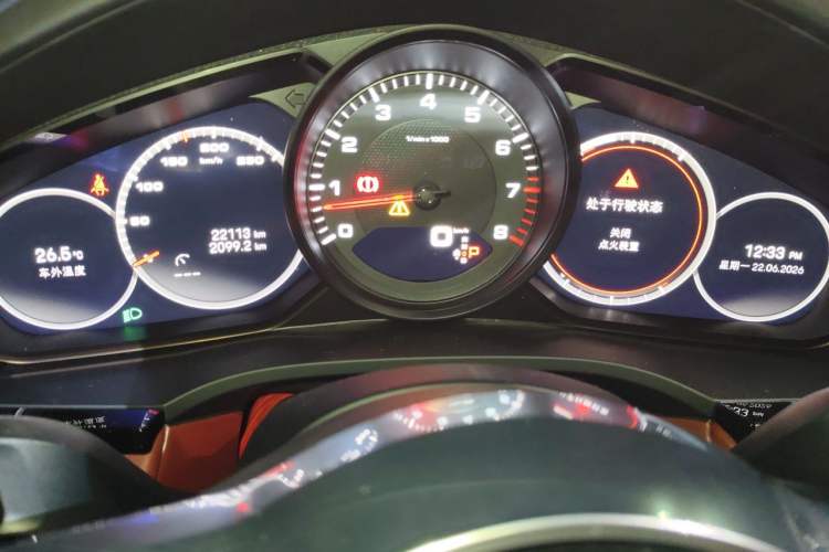Used Porsche Cayenne 2023 Cayenne 3.0T Platinum Edition Instrument Cluster