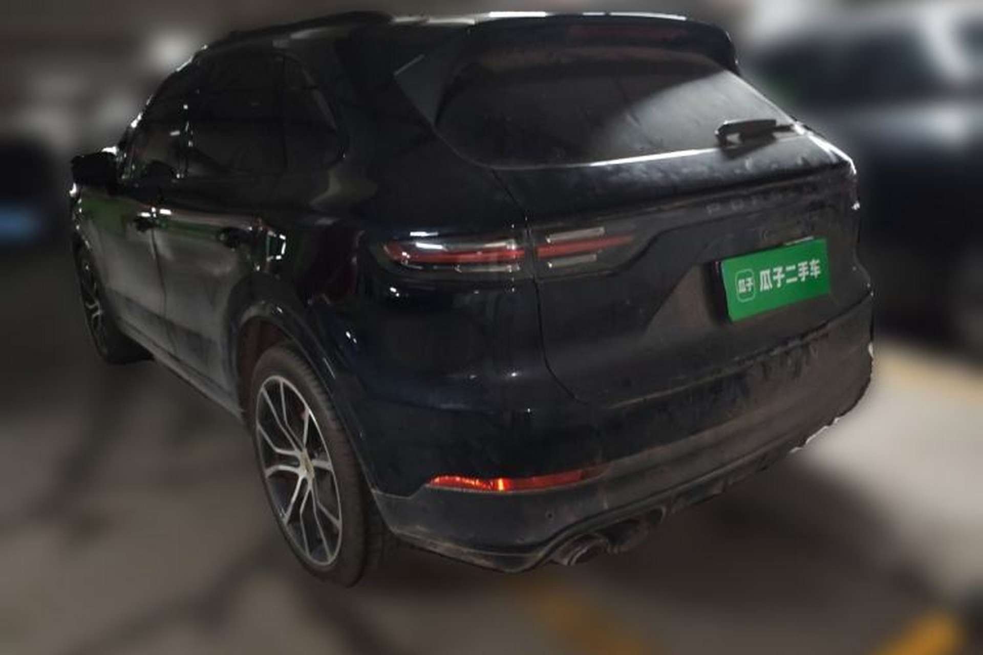 Used Porsche Cayenne 2023 Cayenne 3.0T Platinum Edition Rear Left 45 Deg