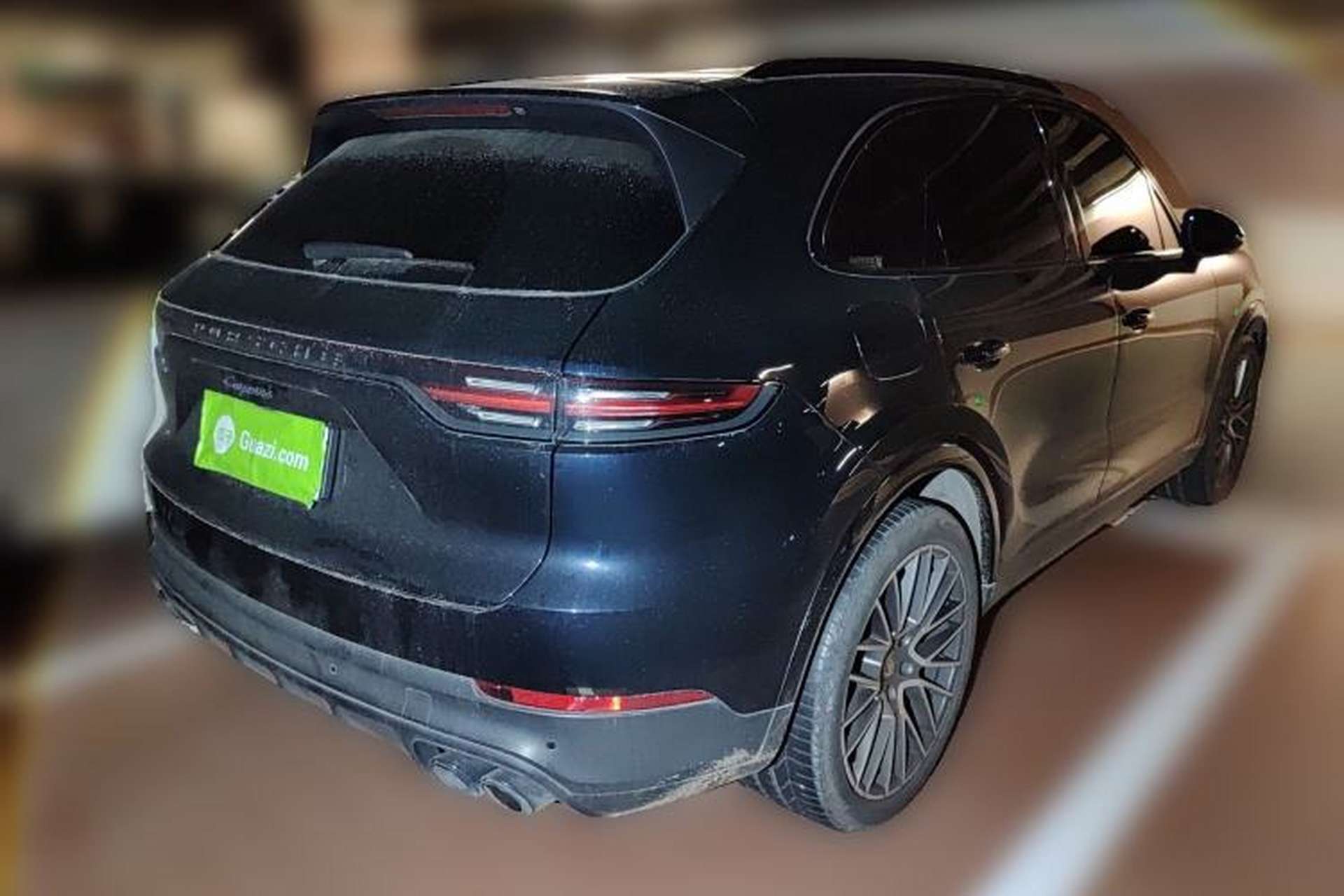 Used Porsche Cayenne 2023 Cayenne Coupé 3.0T Platinum Edition Rear Right 45 Deg