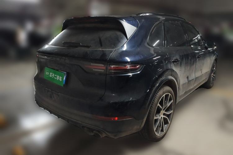 Used Porsche Cayenne 2023 Cayenne 3.0T Platinum Edition Rear Right 45 Deg