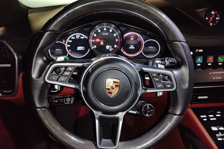 Used Porsche Cayenne 2023 Cayenne Coupé 3.0T Platinum Edition Steering Wheel