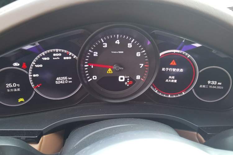 Used Porsche Cayenne 2023 Cayenne 3.0T Platinum Edition Instrument Cluster