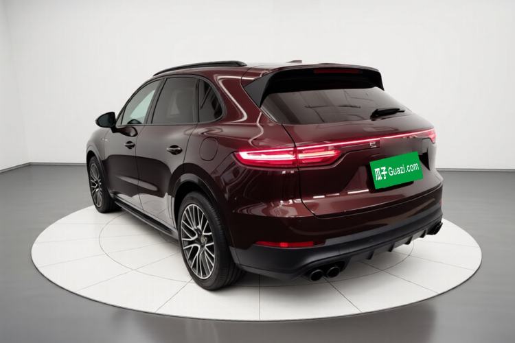 Used Porsche Cayenne 2023 Cayenne 3.0T Platinum Edition Rear Left 45 Deg