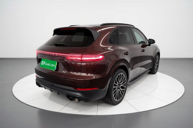 Used Porsche Cayenne 2023 Cayenne 3.0T Platinum Edition Rear Right 45 Deg