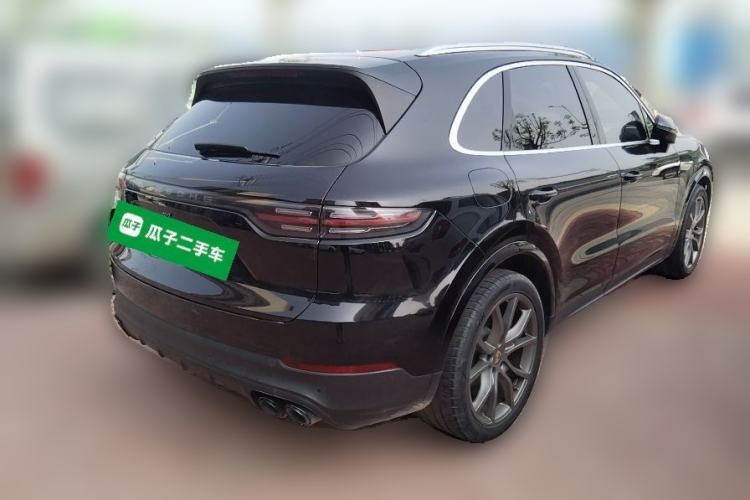 Used Porsche Cayenne 2023 Cayenne 3.0T Platinum Edition Rear Right 45 Deg