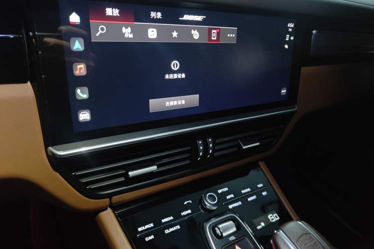 Used Porsche Cayenne 2023 Cayenne 3.0T Platinum Edition Audio And AC Panel