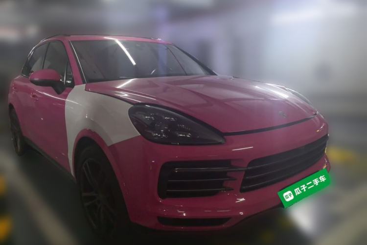 Used Porsche Cayenne 2023 Cayenne 3.0T Platinum Edition Front Right 45 Deg